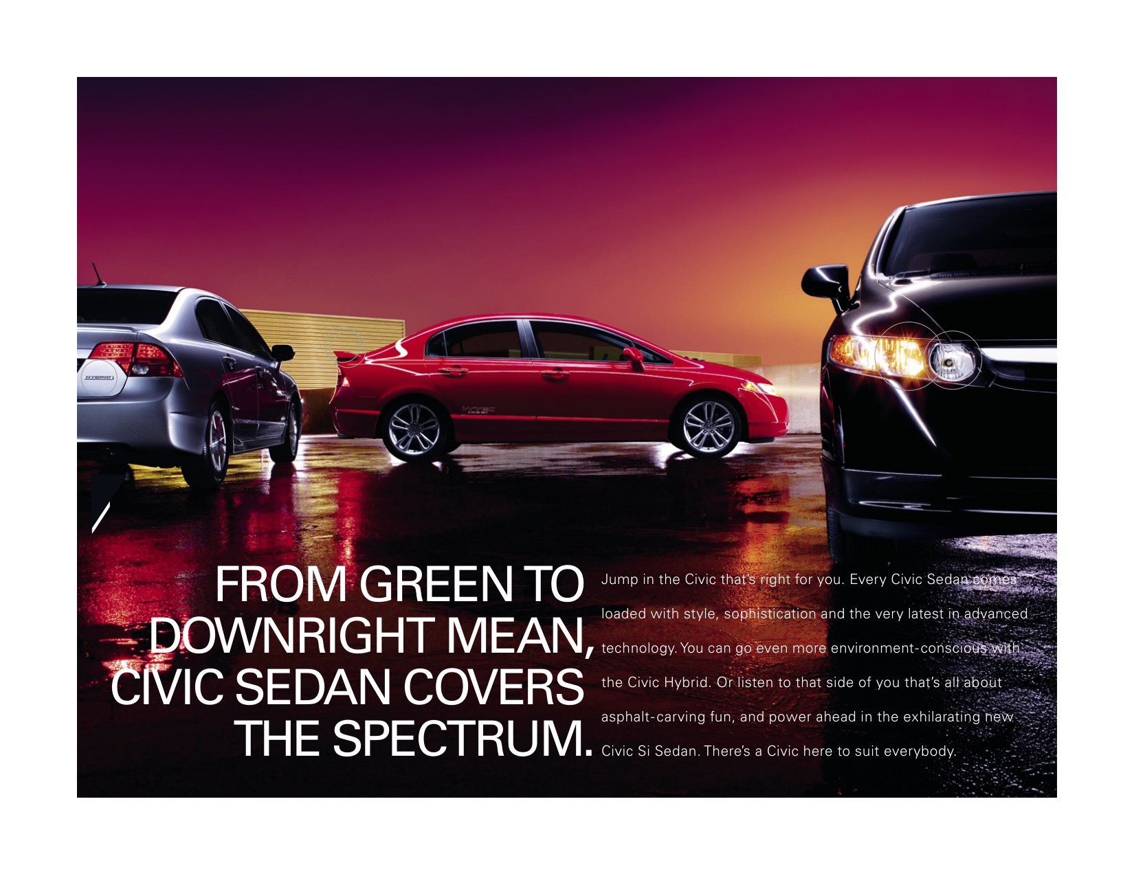 2007 Honda Civic Brochure Page 18